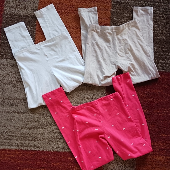 Old Navy Girl's Full Length Stretch Leggings Bundle M(8) - Picture 2 of 5